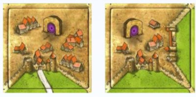 King's Gate Karten aus der ins Deutsche übersetzten Regel