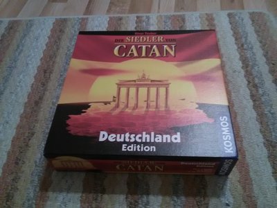 Es ist zwar nicht Carcassonne, aber dennoch ein Schatz und ich spiele auch mal gerne Catan und die Deutschland Edition fand ich bei einer Spielewoche super. Spiel kam Ende letzter Woche.