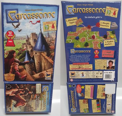 Carcassonne -Bundle - CCII + 1. Erweiterung