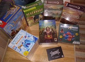 Vienna, Majesty, beide Century mit je 20 % bei der Spiele Offensive, Subatomar auch von dort, aber zum normalen Preis. Frantic und das Hexenhaus Rabattiert von Thalia und Cool Running